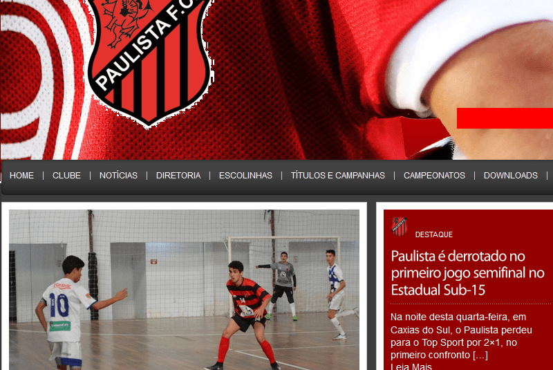 Paulista Futebol Clube lança novo site